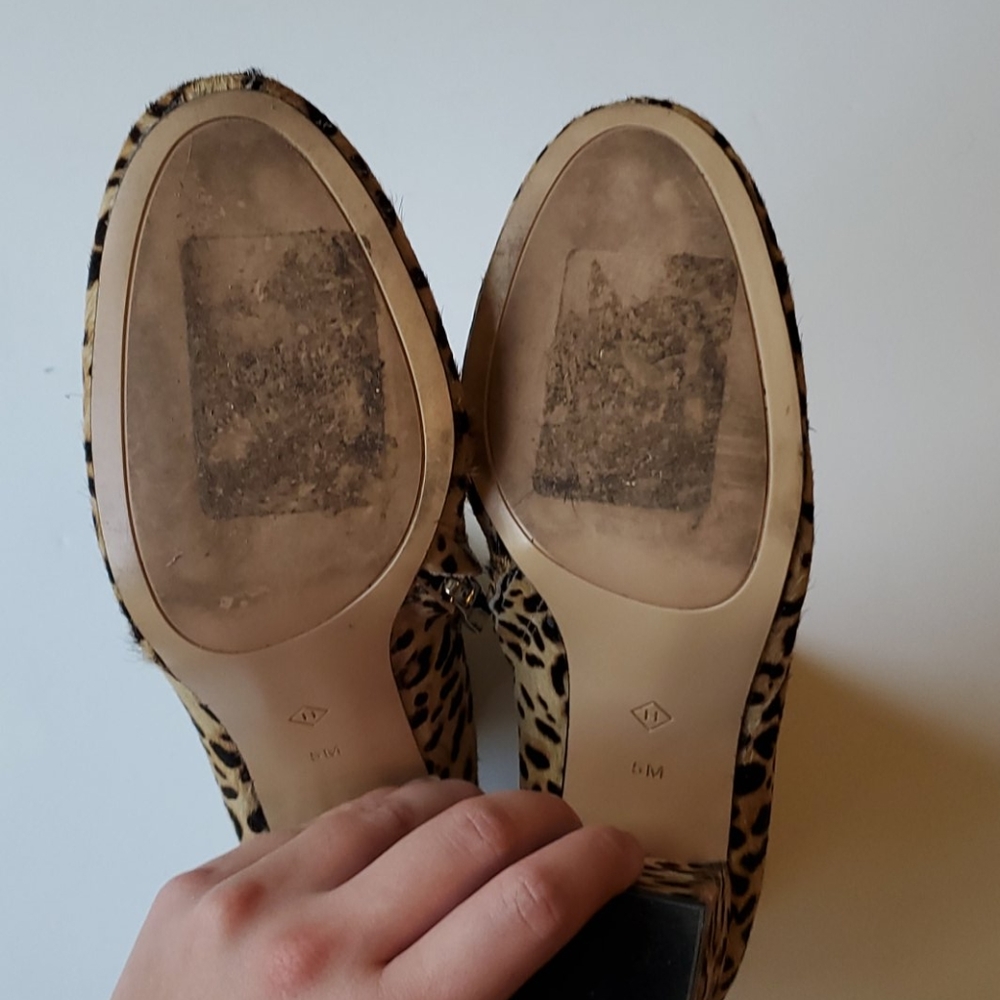 HP 🎉🎉 Halogen Alexa Leopard Cheetah Print Bootie - Picture 6 of 6
